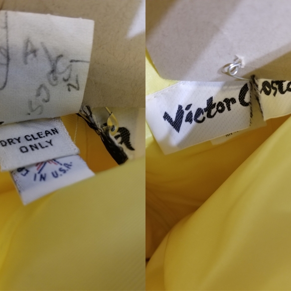 Rare victor costa yellow dress - Picture 7 of 7
